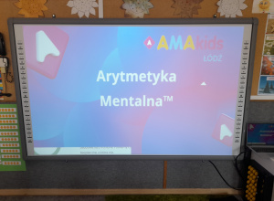 Napis na ekranie - Arytmetyka mentalna