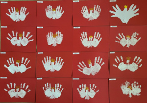 Prace plastyczne - godło Polski