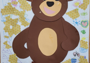 Praca plastyczna Miś