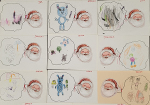 Prace plastyczne - Worek Mikołaja