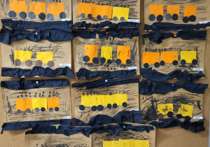 Prace plastyczne - W kopalni węgla