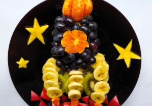 Praca konkursowa "Kreatywnie na talerzu".