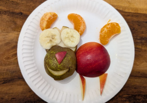 Praca konkursowa "Kreatywnie na talerzu".