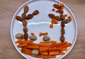 Praca konkursowa "Kreatywnie na talerzu".