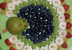 Praca konkursowa "Kreatywnie na talerzu".