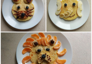 Praca konkursowa "Kreatywnie na talerzu".