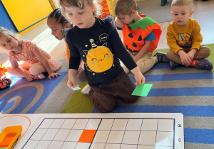 Układamy wielką dynię - kodowanie.