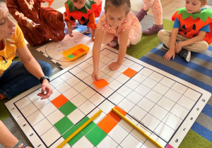 Układamy wielką dynię - kodowanie.