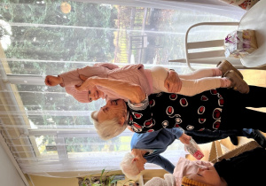 Radość z odwiedzin.