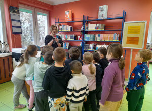 Pierwsza wizyta w bibliotece