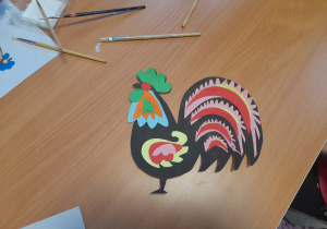 Zdjęcie gotowego kogutka.