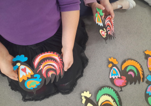 Zdjęcie gotowego kogutka.