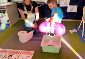 Praktyczne działanie - "Umiem wycierać pupę".