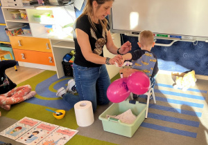 Praktyczne działanie - "Umiem wycierać pupę".