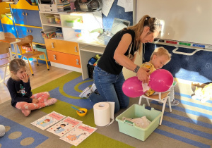 Praktyczne działanie - "Umiem wycierać pupę".