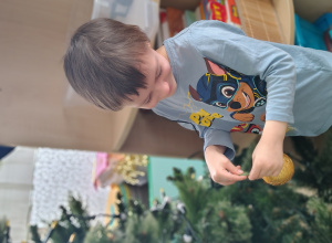 Pierwsze przygotowania do świąt.