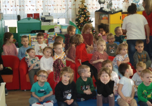 Wspólne kolędowanie.