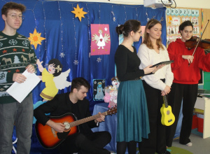 Kolędowanie i rozstrzygnięcie konkursu.