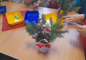 Zdjęcie gotowego stroika.