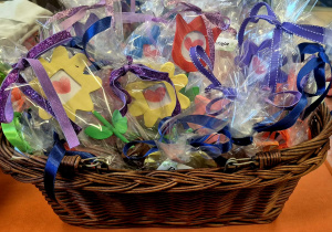 Zdjęcie upominków dla dziadków.