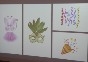 Atrybuty karnawału.