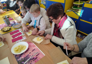 Przygotowanie ciastek.