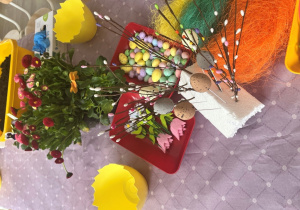 Kwiaty, jajeczka, piki - do warsztatów.