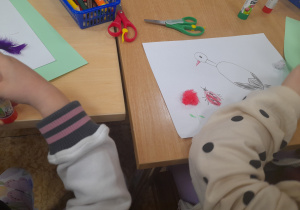 Zdjęcie wiosennej pracy.