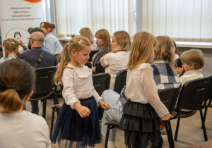 Dzieci podczas wręczenia nagród.