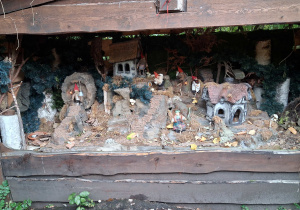 Zdjęcie domków skrzatów.